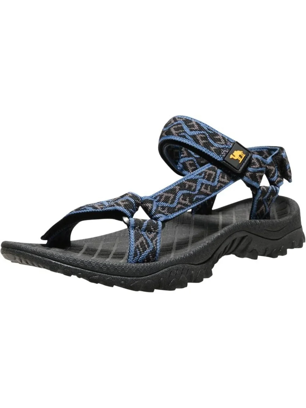 Men's Black Blue Comfortable Athletic Hiking Sport Sandals Outdoor Beach Shoes